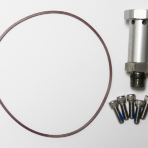 Check valve assembly kit with hex cap for return fuel stock image