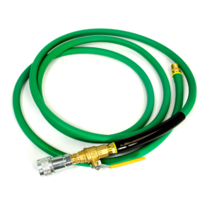 green suction hose
